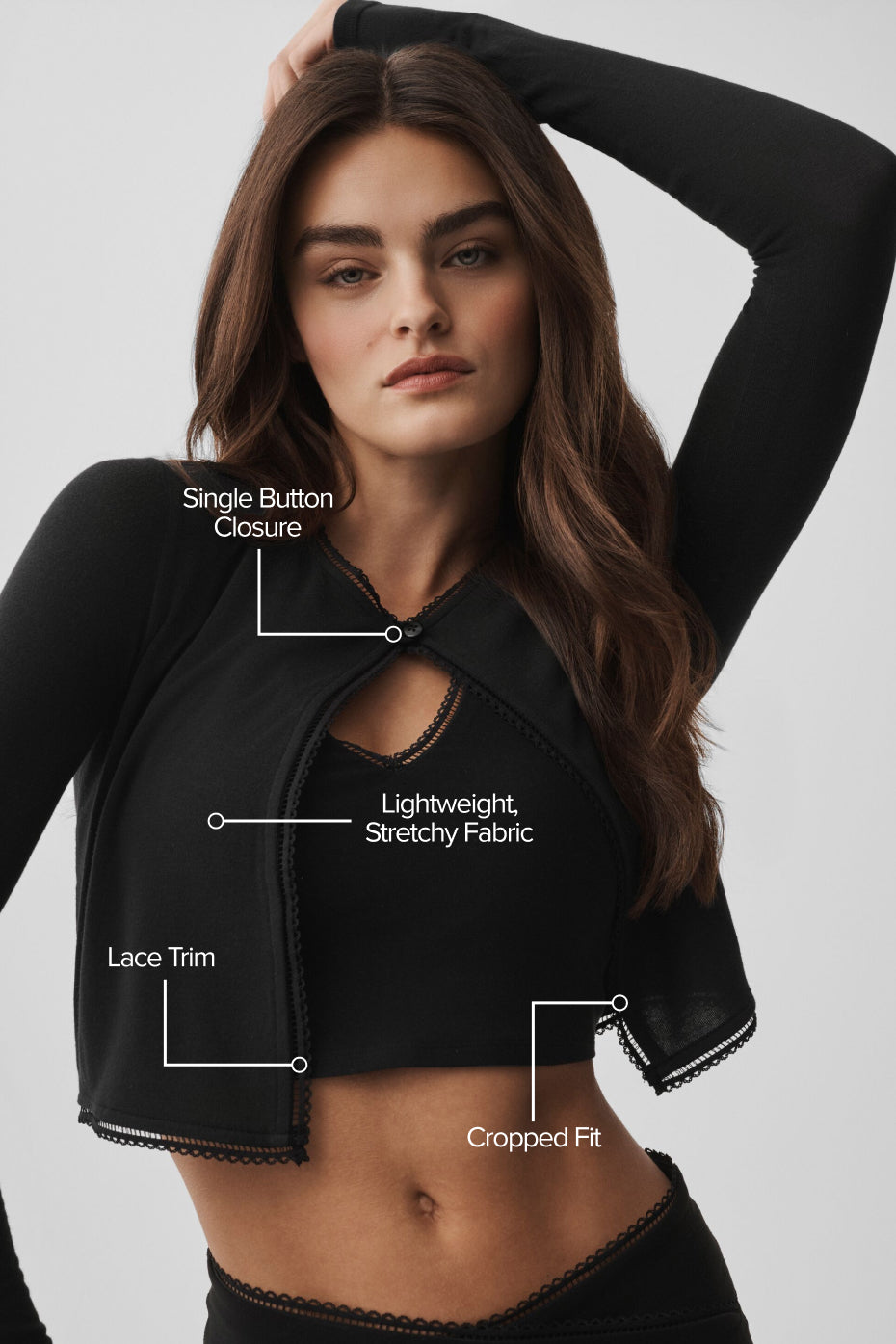Cardigan Affection - Noir