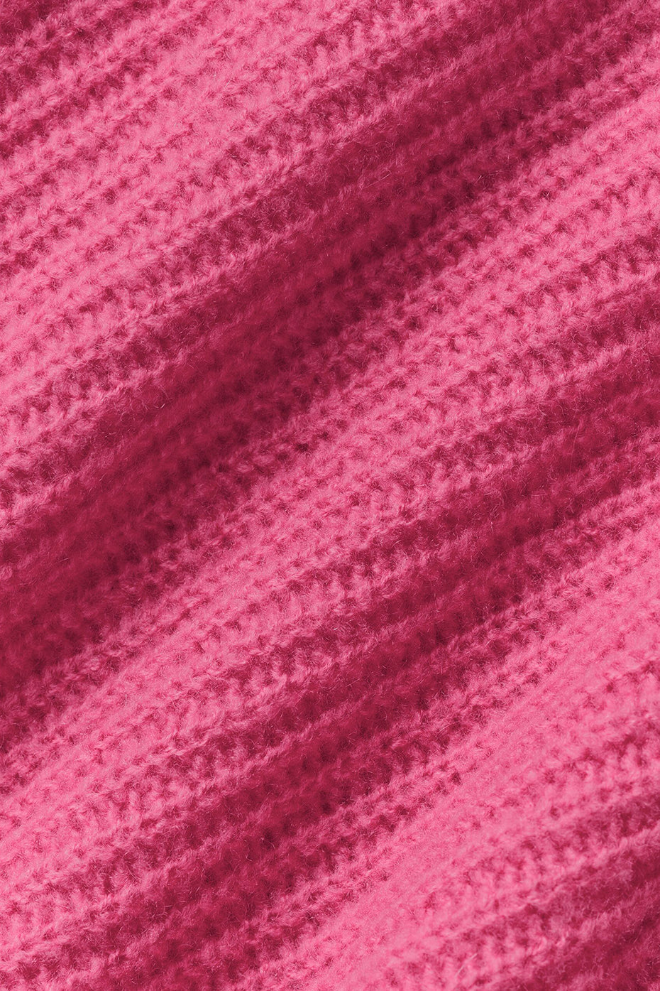 Sweat à capuche entièrement zippé Noble côtelé en laine et cachemire - Rose paradis