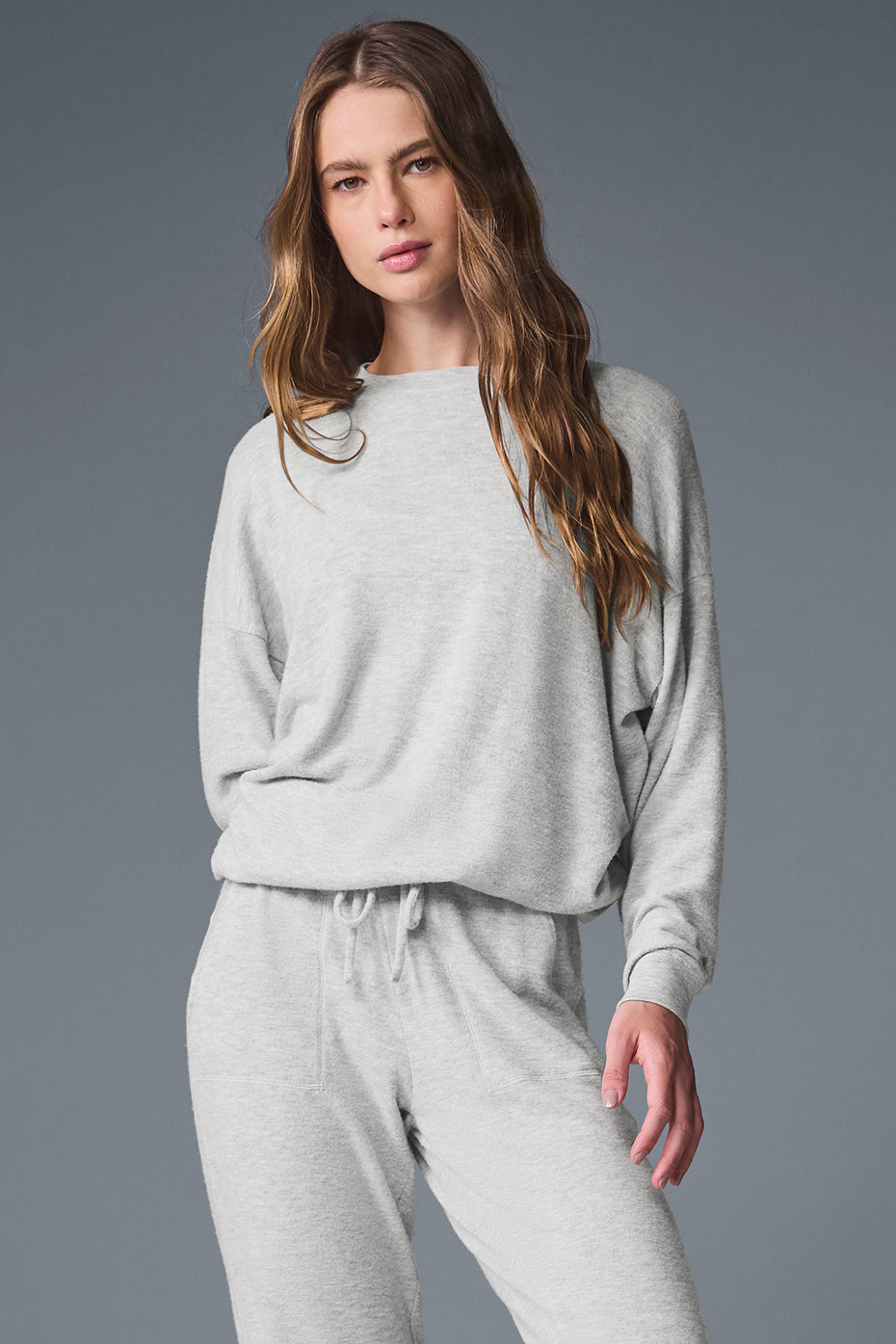 Pull Soho - Gris chiné sport