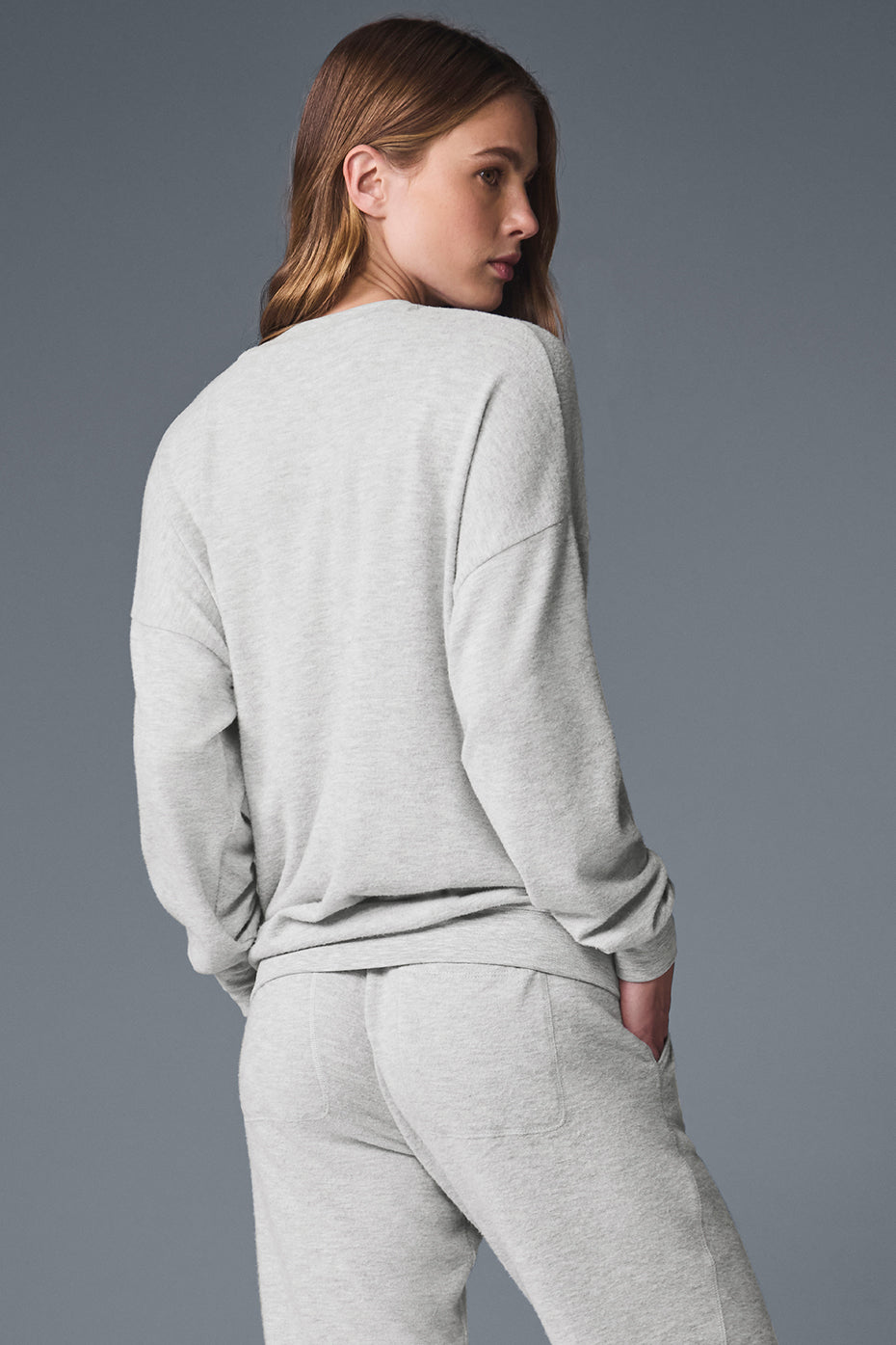Pull Soho - Gris chiné sport