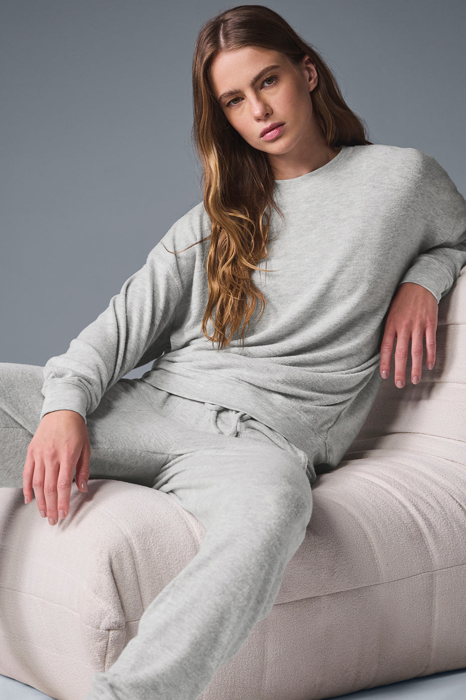 Pull Soho - Gris chiné sport