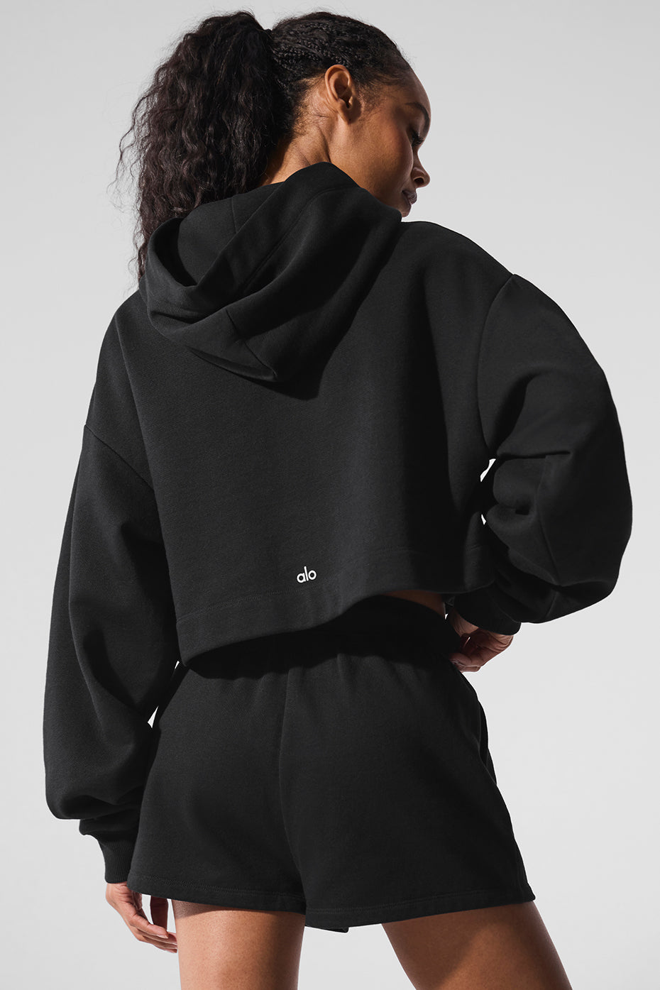Sweat à capuche Bae - Noir