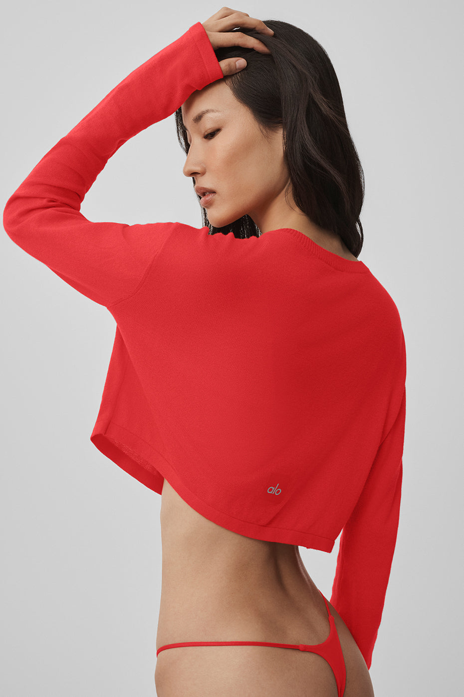 Cardigan Supernatural en maille - Rouge vif