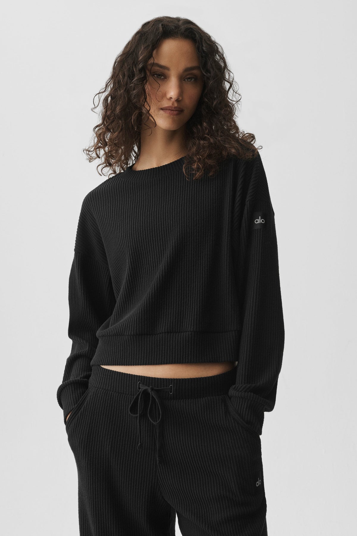 Pull à col rond Muse - Noir