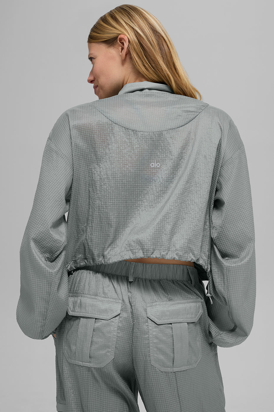 Veste entièrement zippée Game Time - Gris lunaire