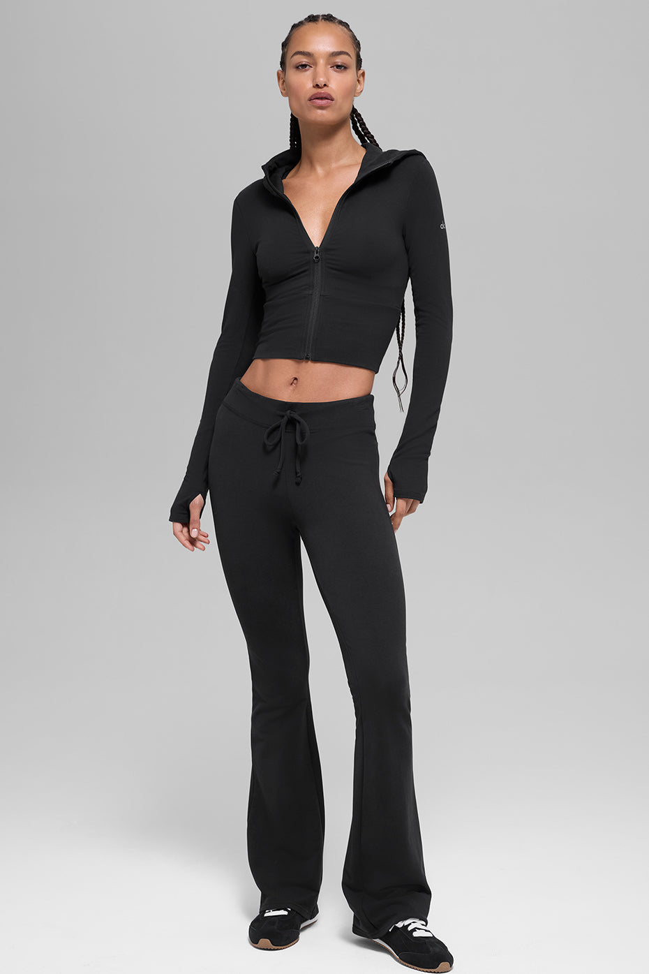 Sweat à capuche entièrement zippé Sway - Noir