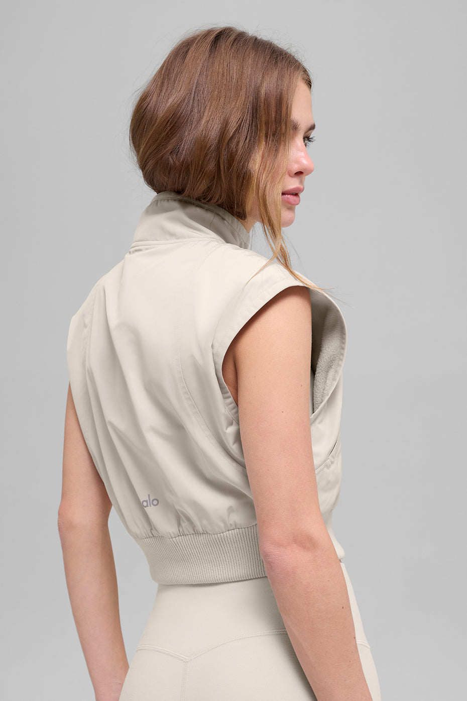 Gilet In Motion - Écru