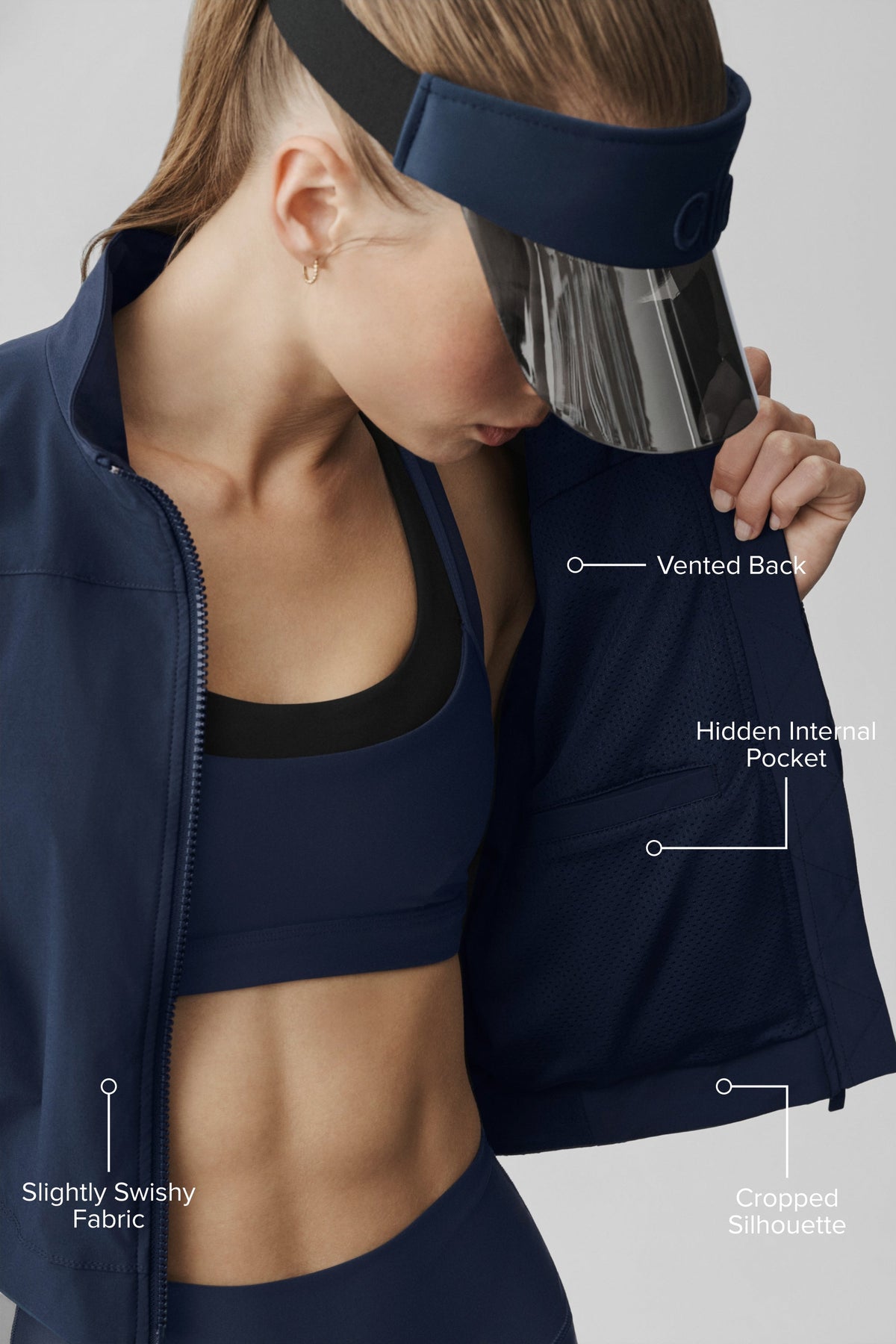 Veste Clubhouse - Bleu marine