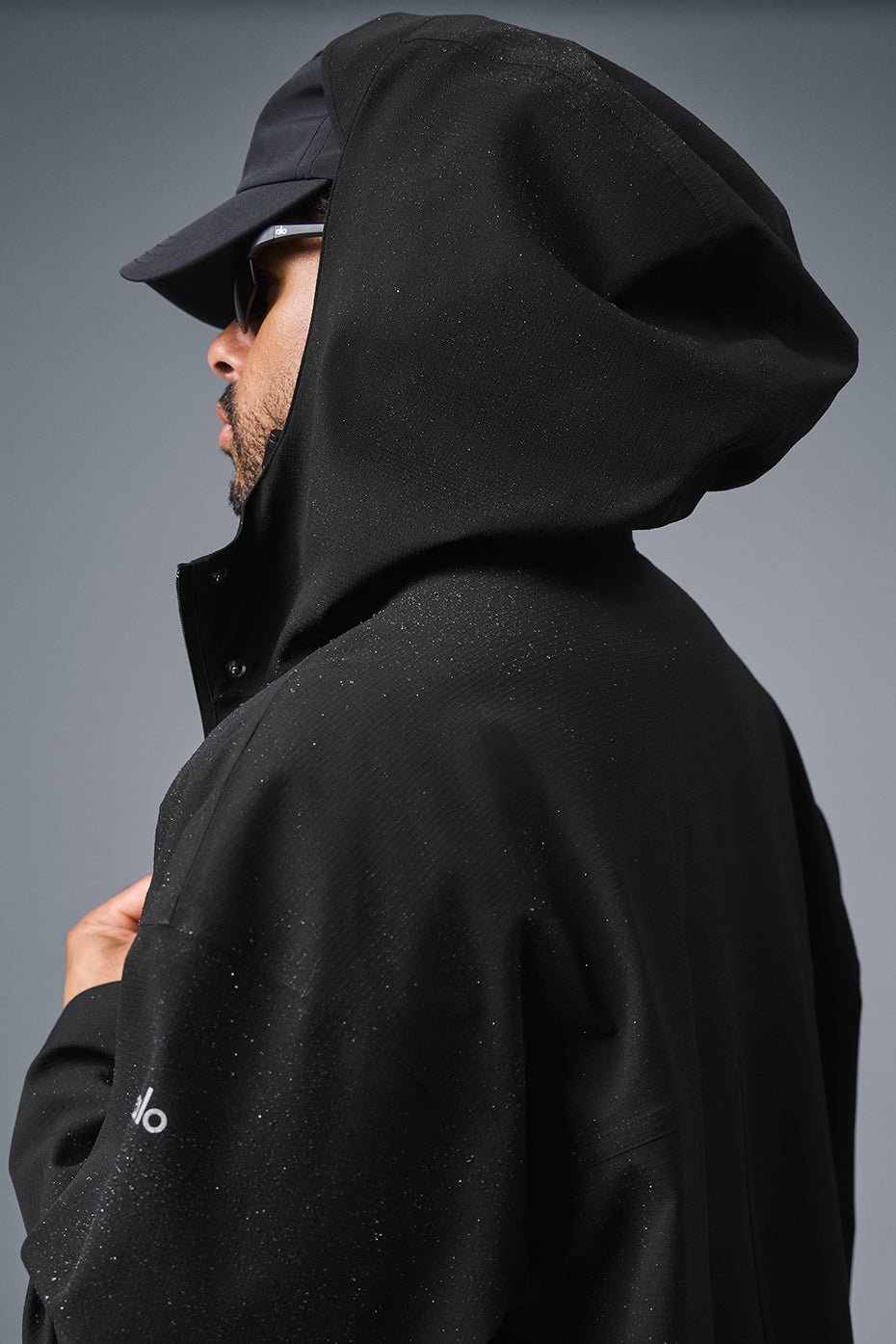Manteau long Rain Or Shine - Noir