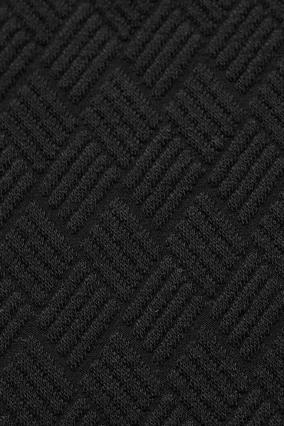 Veste courte entièrement zippée Doubles Only - Noir