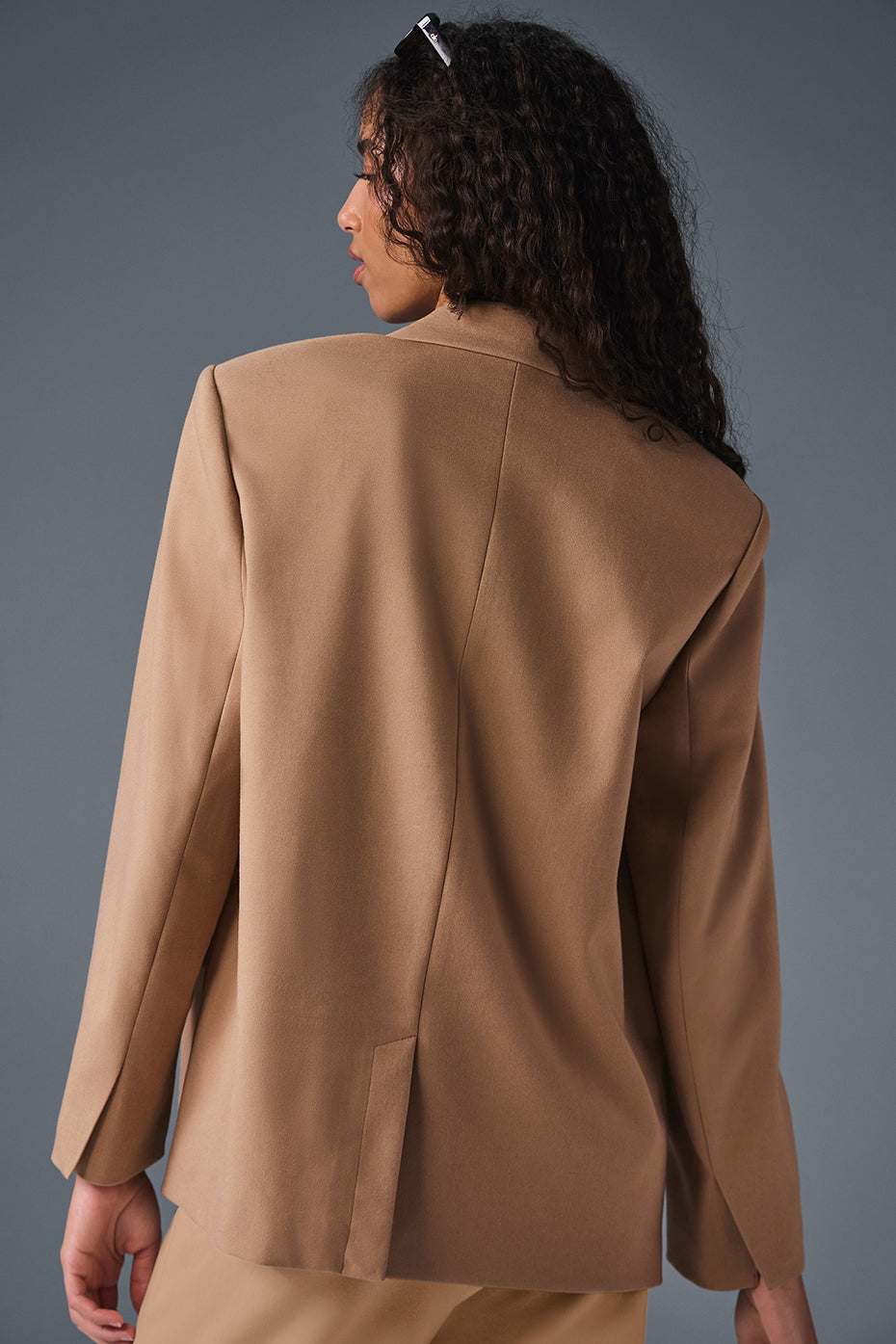 Blazer First-Class - Amande grillée