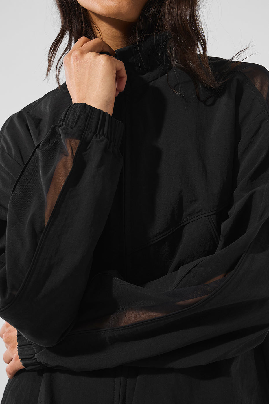 Veste de survêtement entièrement zippée Origin - Noir