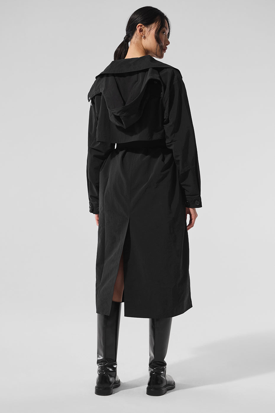 Manteau long Daybreak - Noir