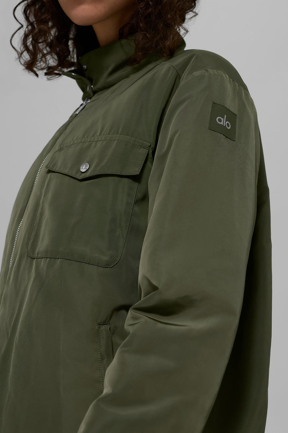 Blouson aviateur Work It - Olive verte