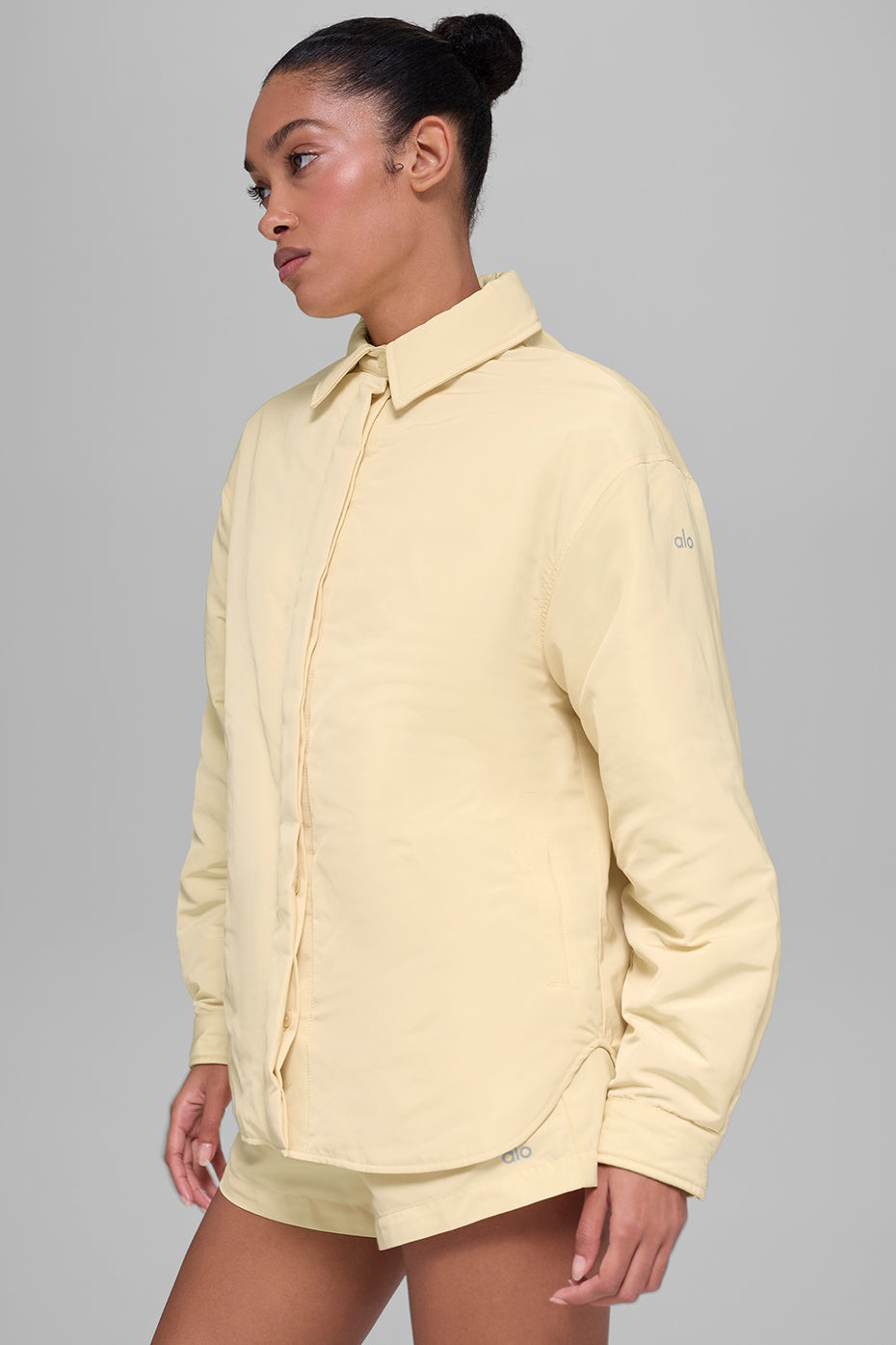 Surchemise Socialite - Jaune bougie