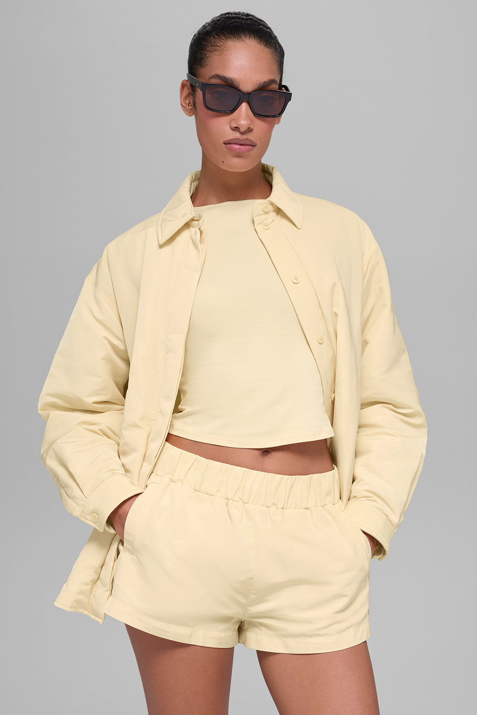 Surchemise Socialite - Jaune bougie