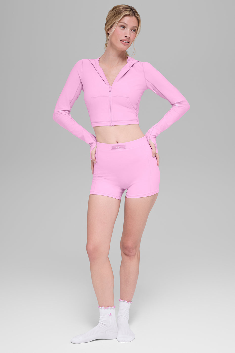 Veste ajustée Alosoft Sincere - Rose cœur de bonbon
