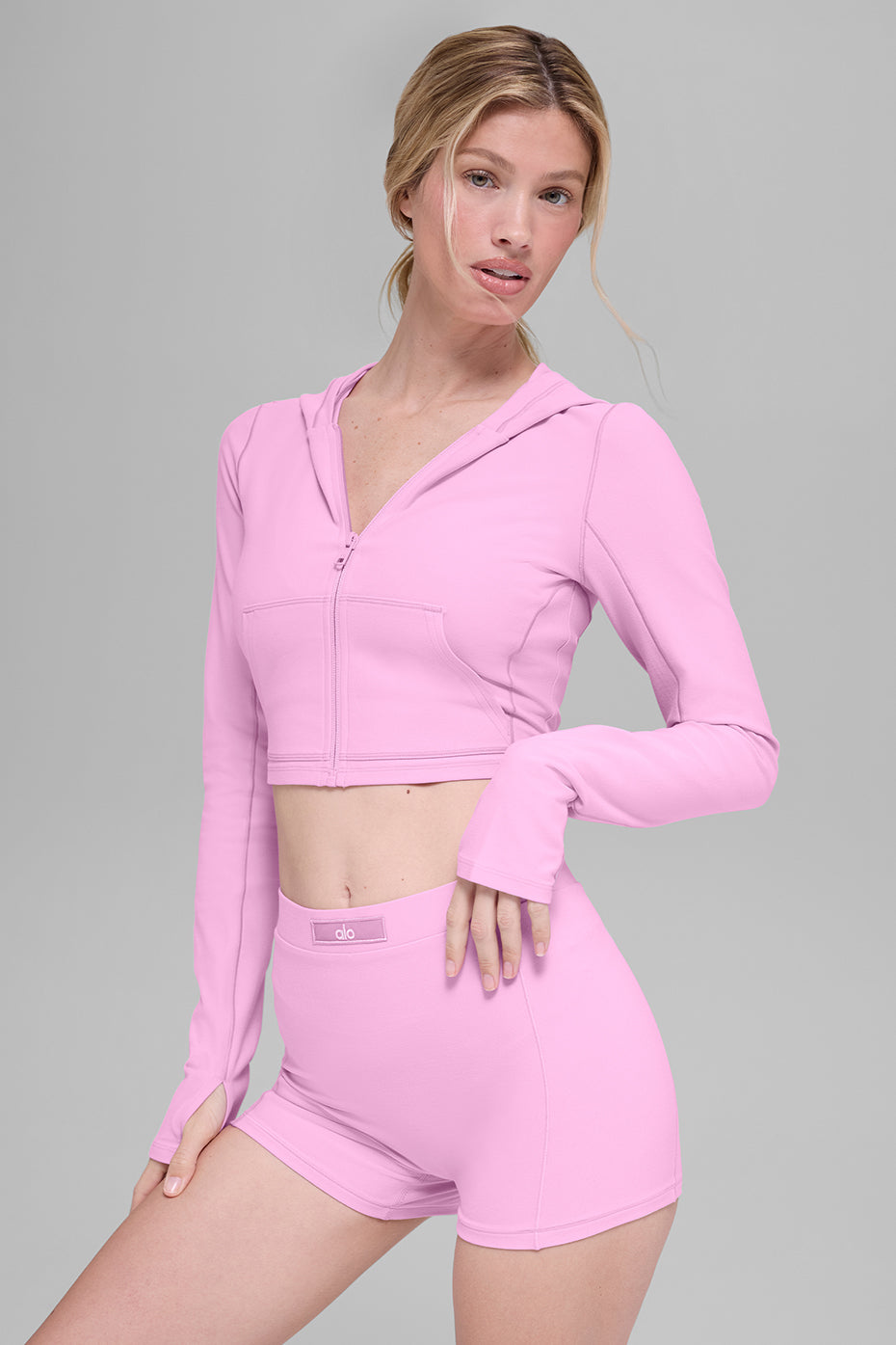 Veste ajustée Alosoft Sincere - Rose cœur de bonbon