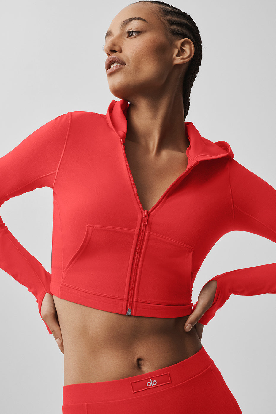 Veste ajustée Alosoft Sincere - Rouge vif