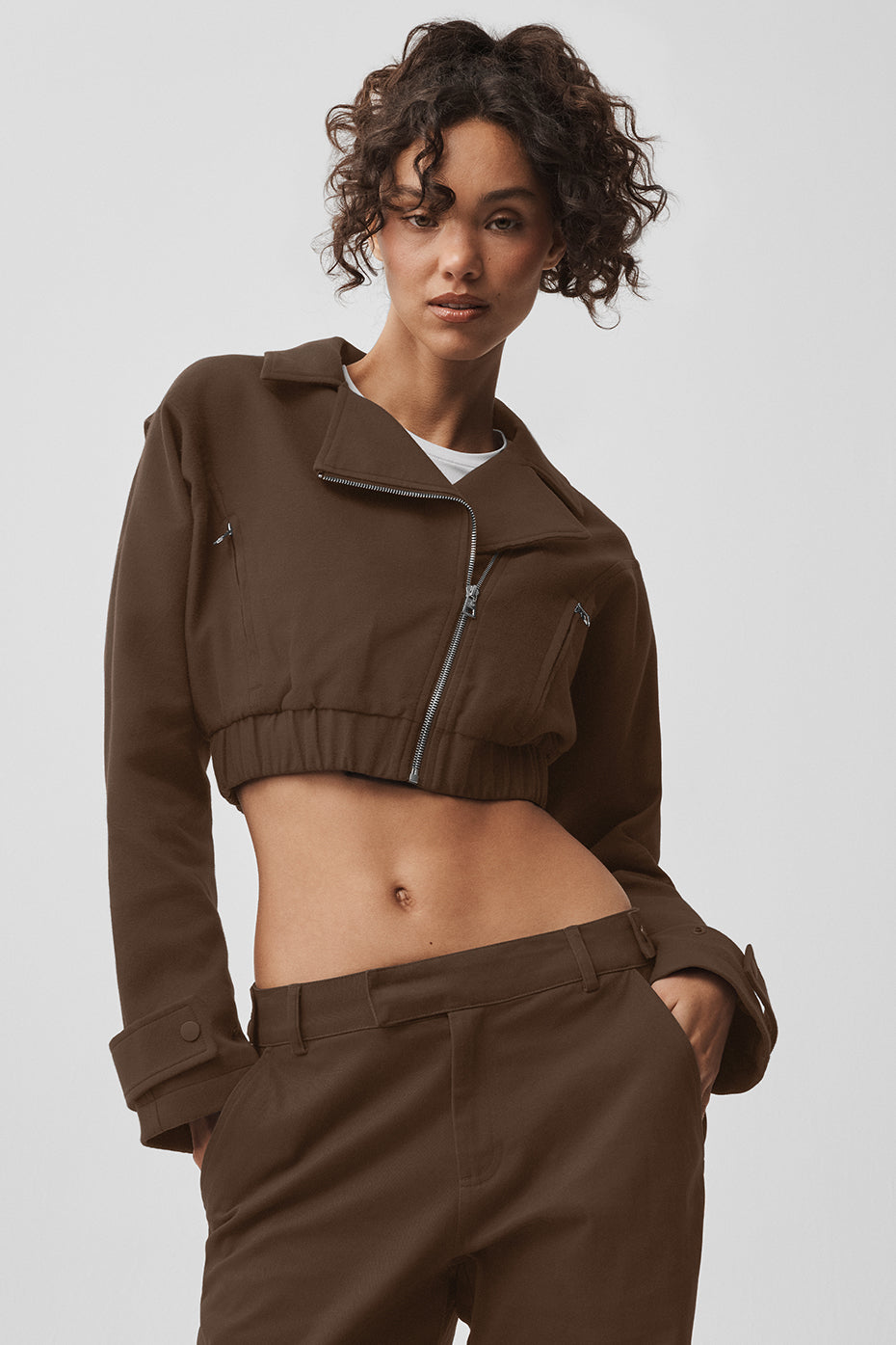 Veste courte Cosmopolitan - Espresso