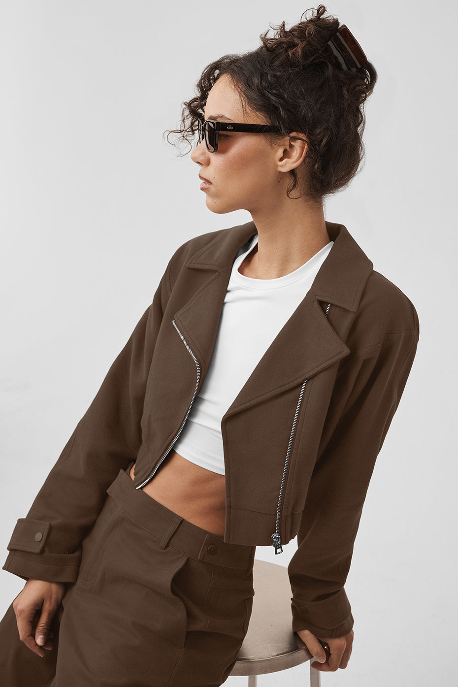 Veste courte Cosmopolitan - Espresso