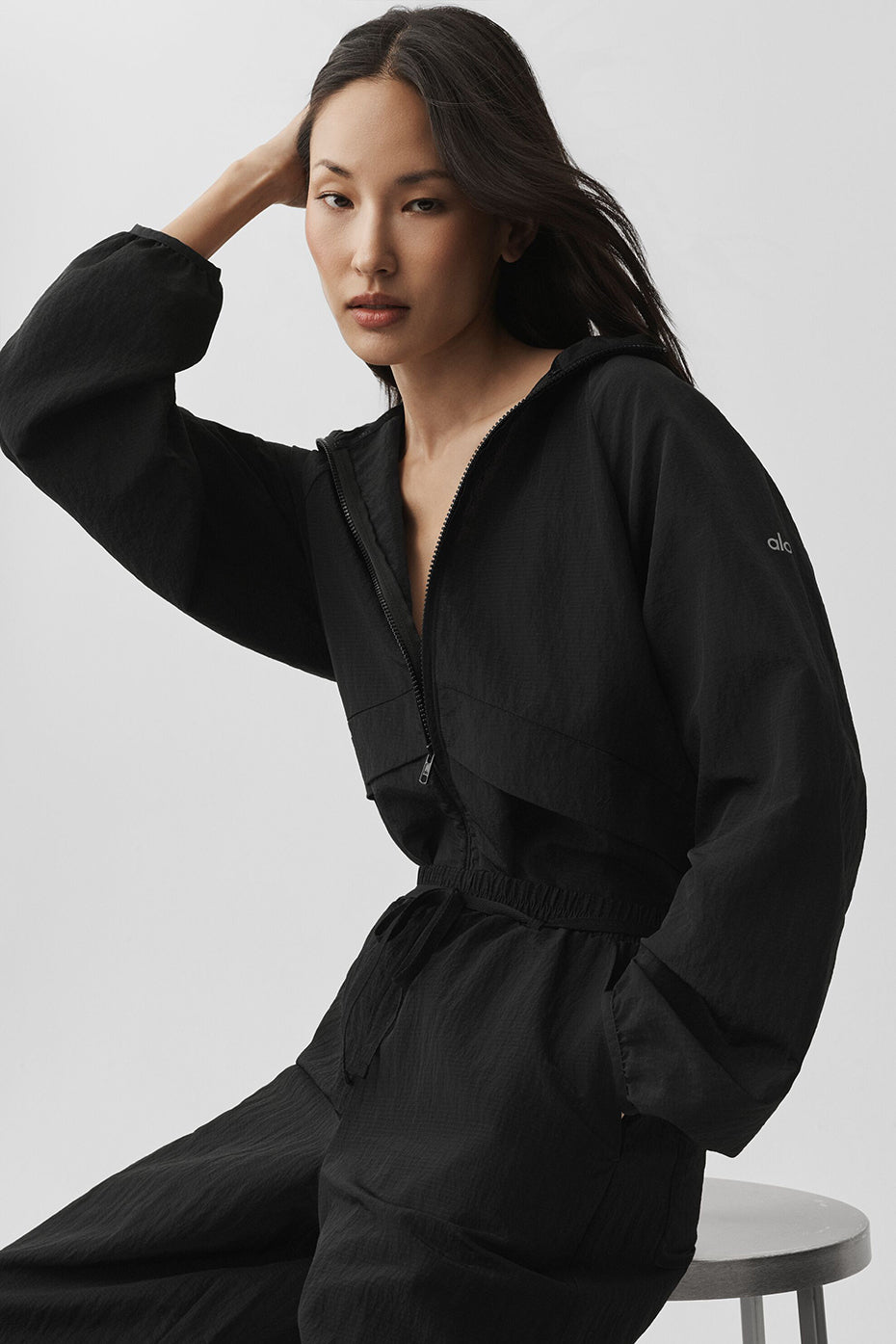 Veste Electric en tissu indéchirable - Noir
