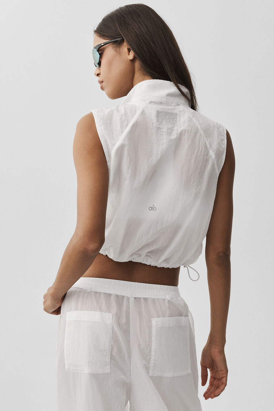 Gilet Electric en tissu indéchirable - Blanc