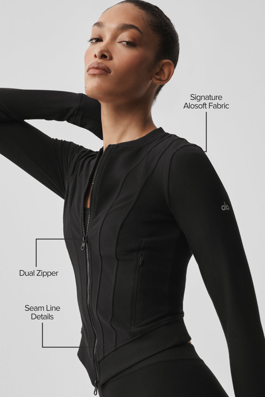 Veste Alosoft Recharge - Noir