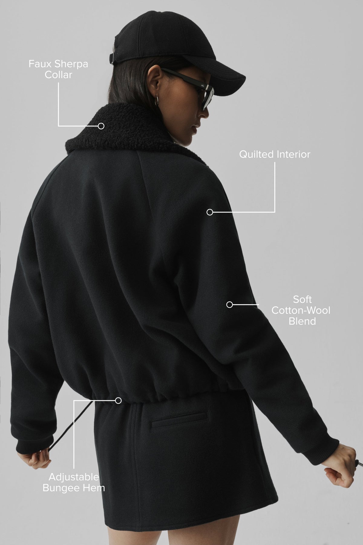 Veste Alpine Meadow - Noir