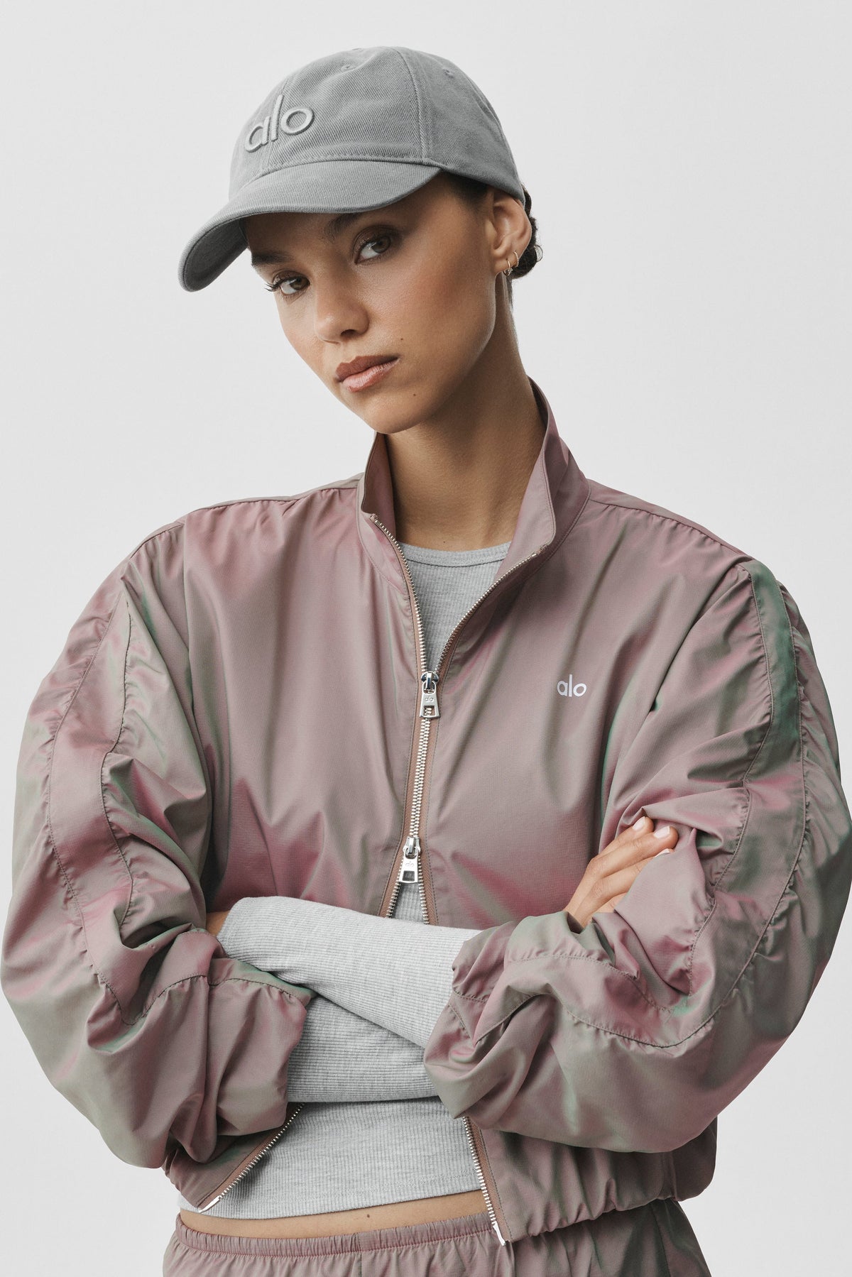 Veste Prismatic - Rose clair de lune