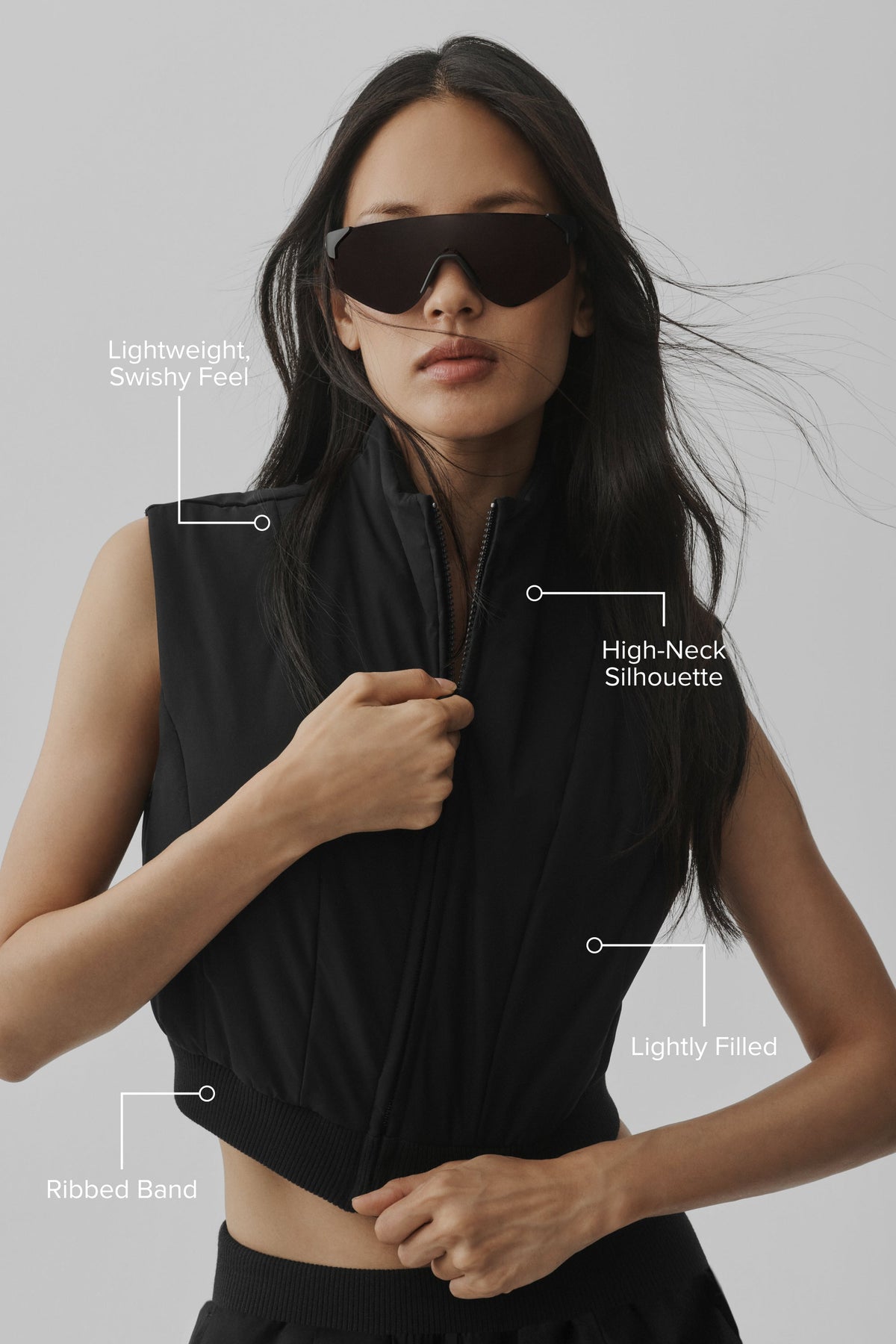 Gilet Momentum - Noir