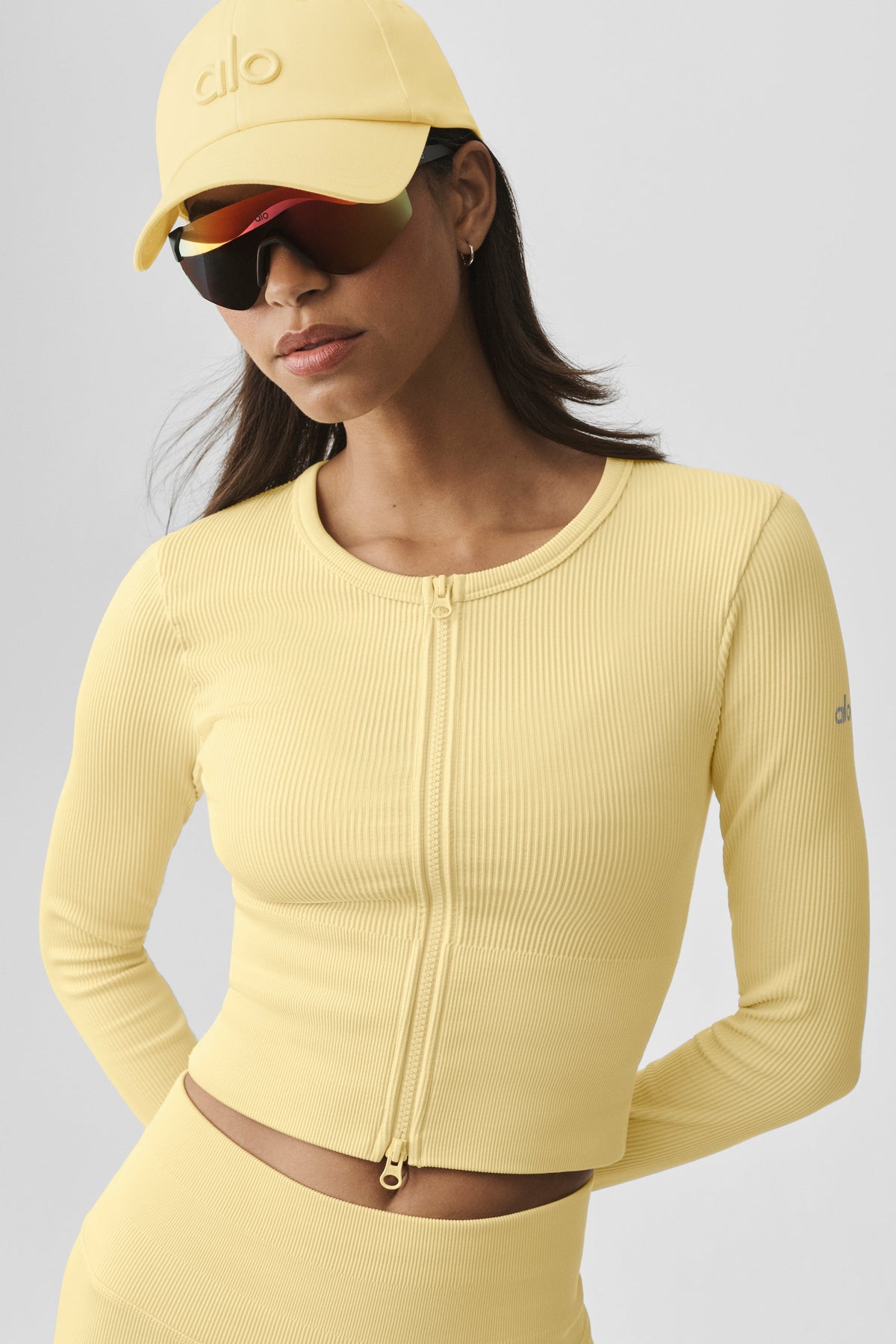 Veste Favorite côtelée sans coutures - Beurre chaud