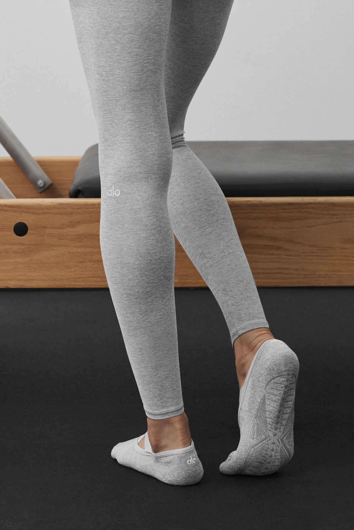 Legging 7/8 taille haute Alosoft Highlight - Chiné sport vintage