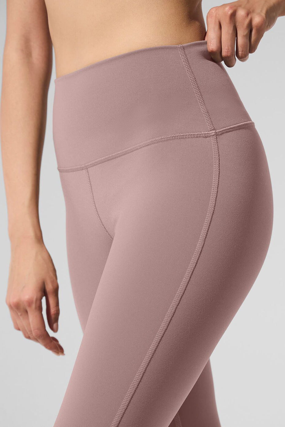 Legging taille haute Airbrush à coupe évasée (standard) - Taupe