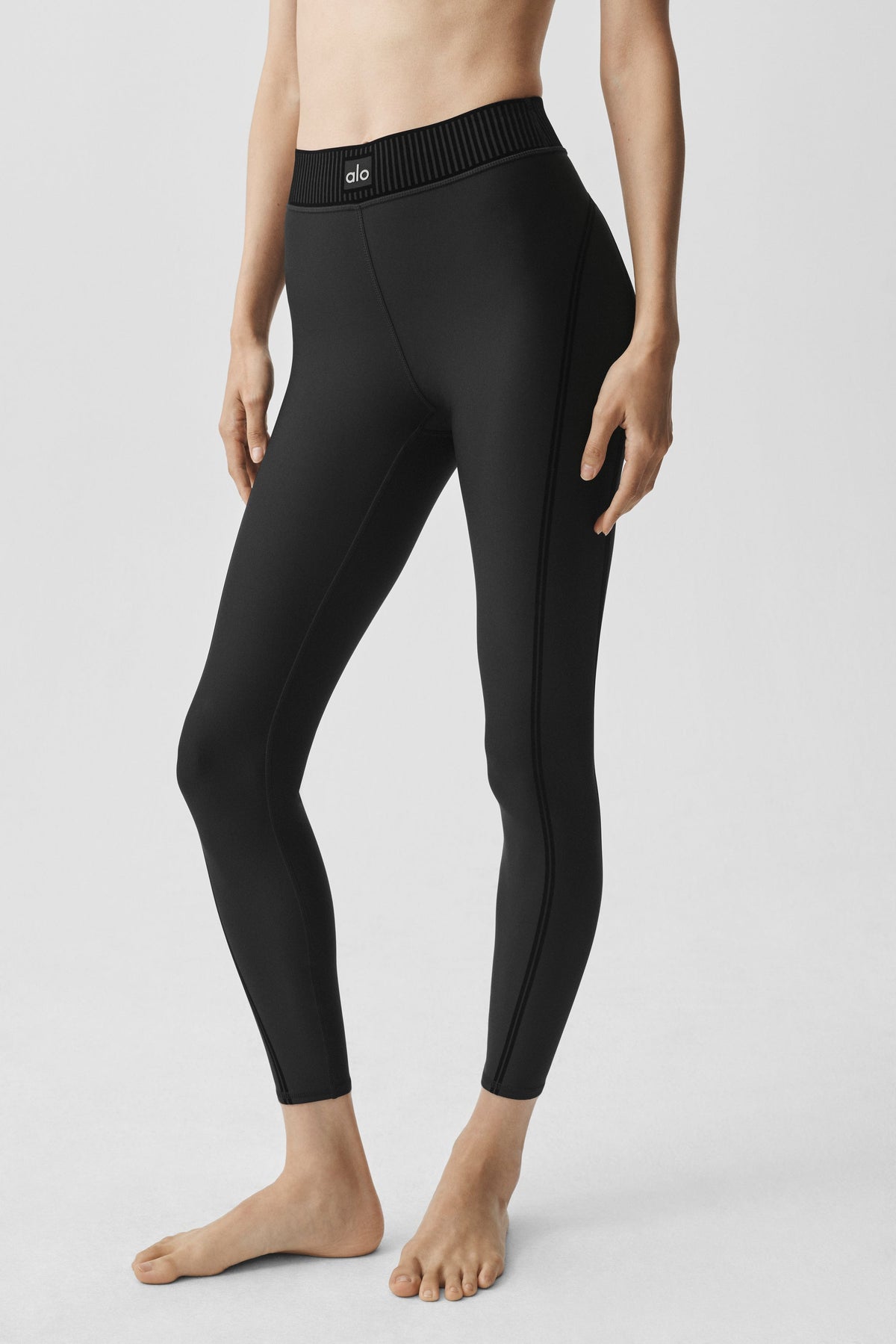 Legging 7/8 taille haute Airlift Line Up - Noir