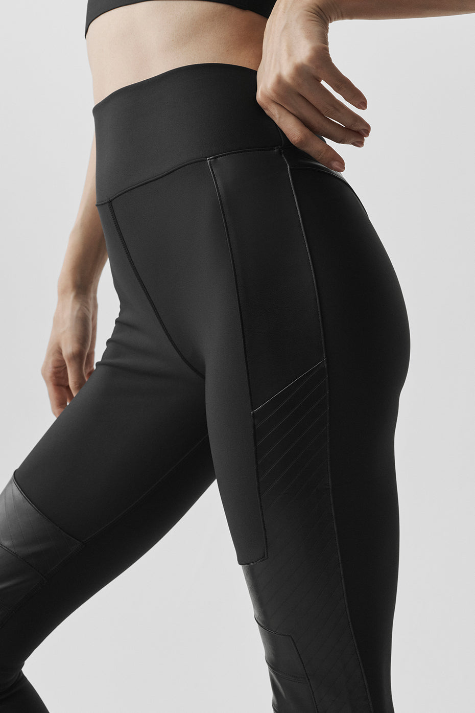 Legging taille haute Airlift Winter Warm Supermoto - Noir