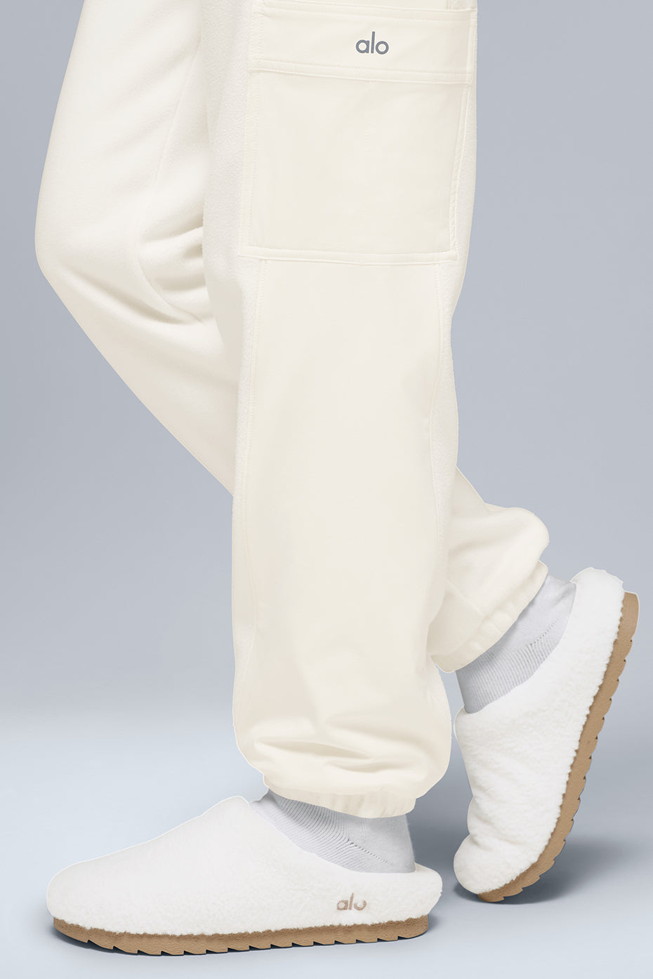 Pantalon Wintry Mix en polaire - Ivoire