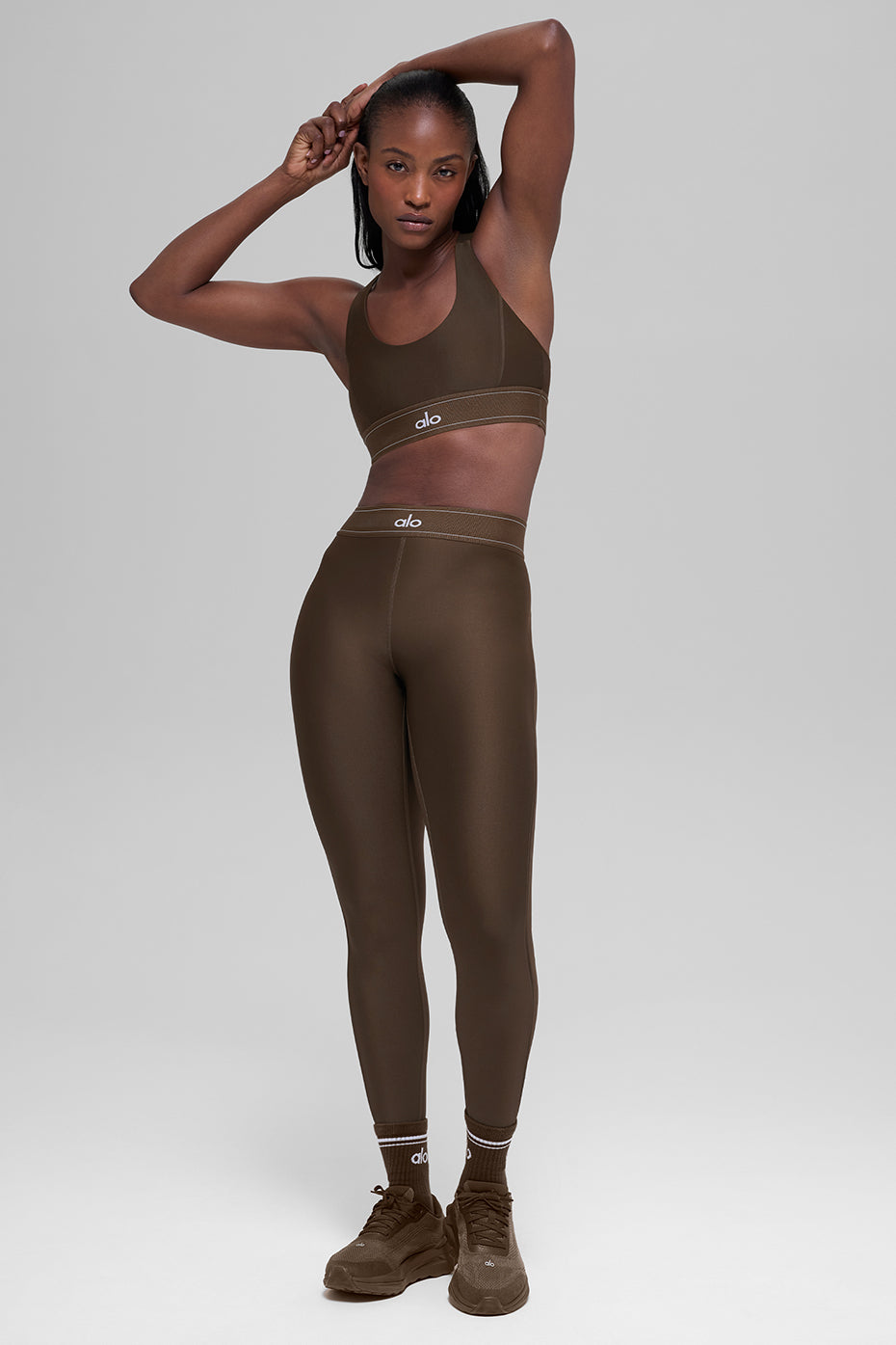 Legging taille haute Airlift Suit Up - Espresso