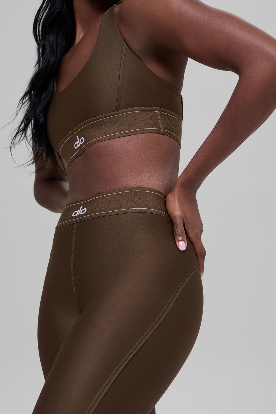 Legging taille haute Airlift Suit Up - Espresso