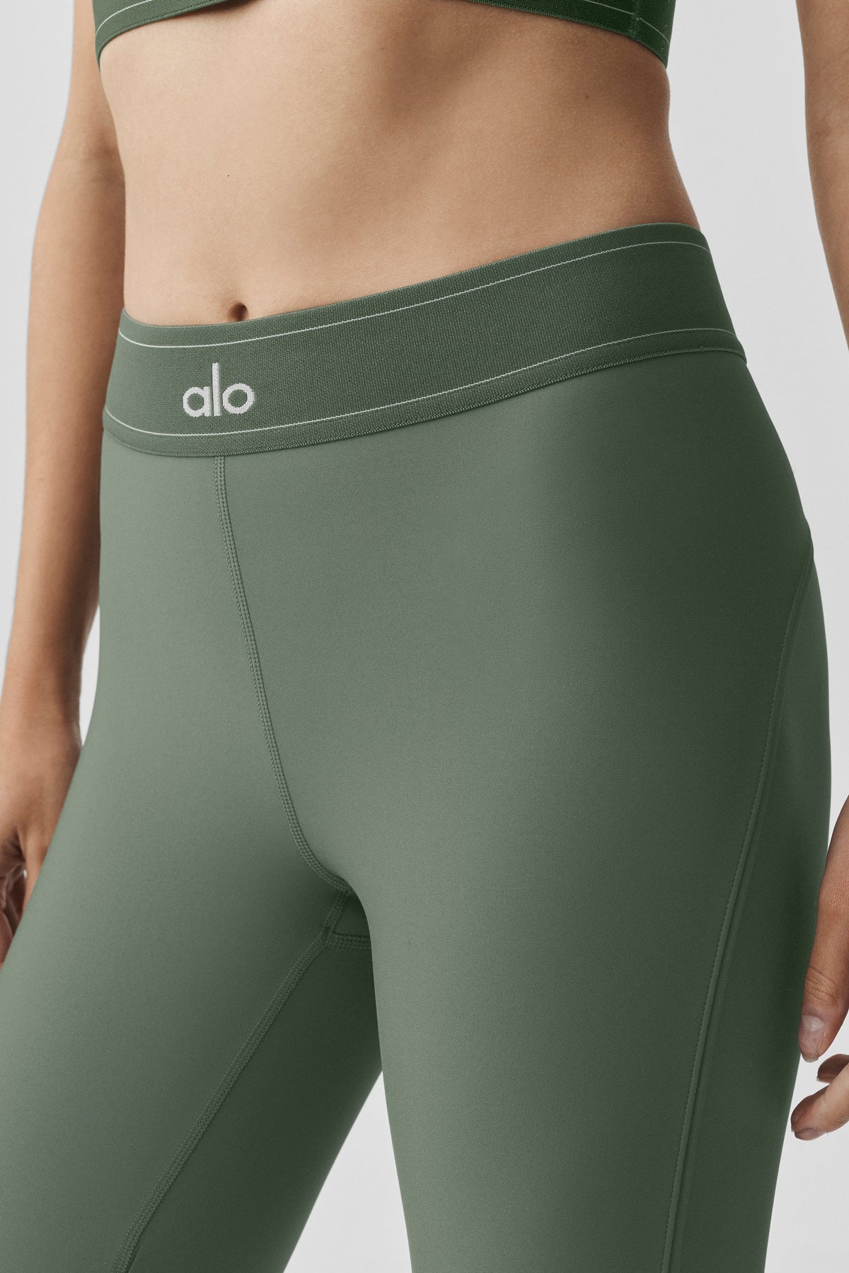 Legging taille haute Airlift Suit Up - Vert bambou