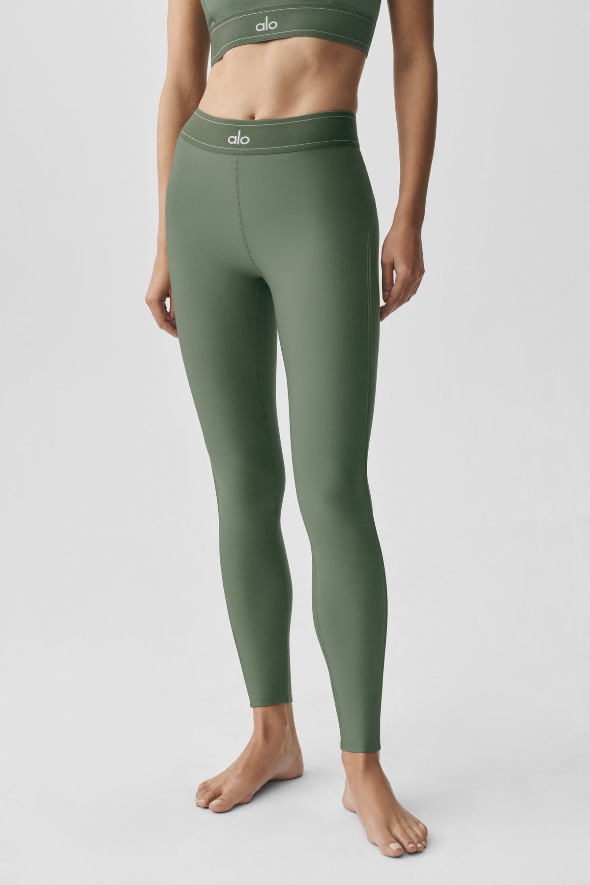Legging taille haute Airlift Suit Up - Vert bambou