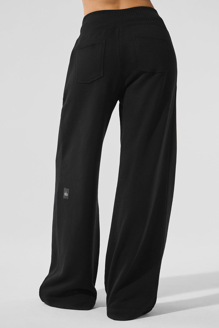 Pantalon de jogging large Serenity - Noir