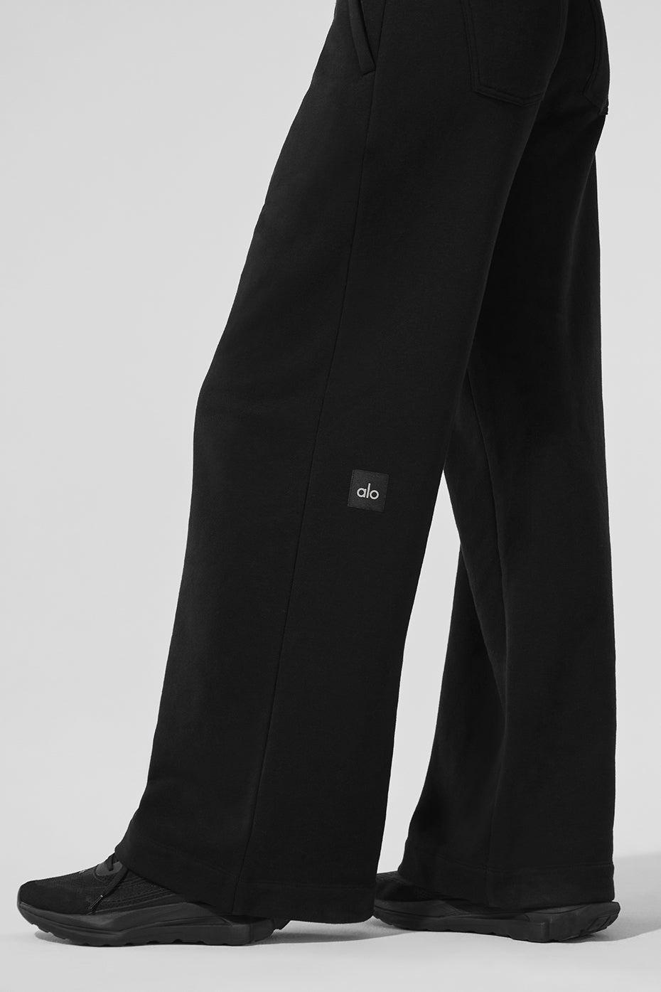 Pantalon de jogging large Serenity - Noir