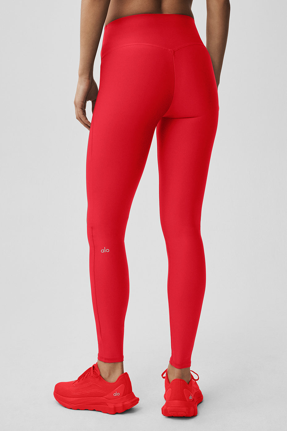Legging taille haute Airlift Sleek - Rouge vif
