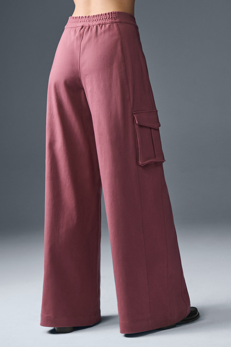 Pantalon cargo large Show Off (standard) - Bordeaux truffe
