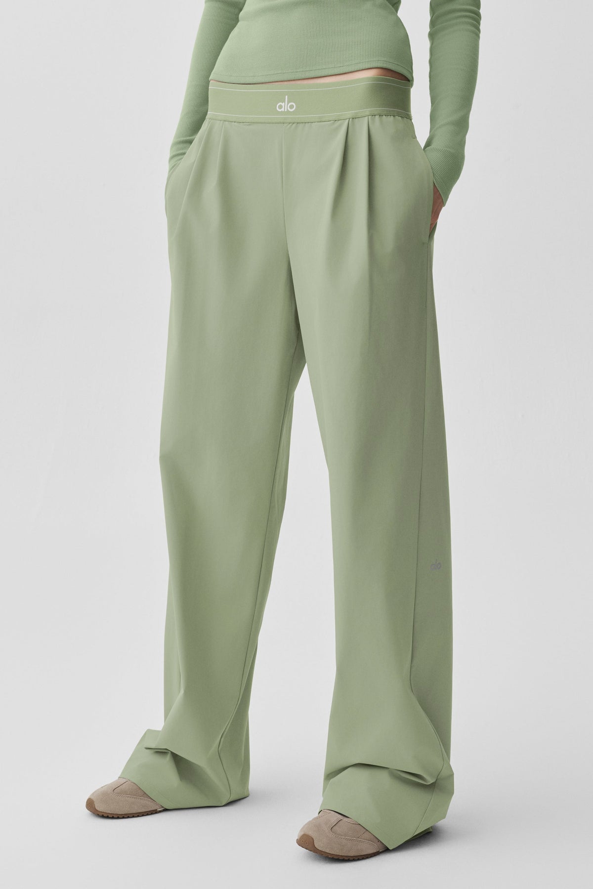 Pantalon Suit Up (long) - Herbe des dunes