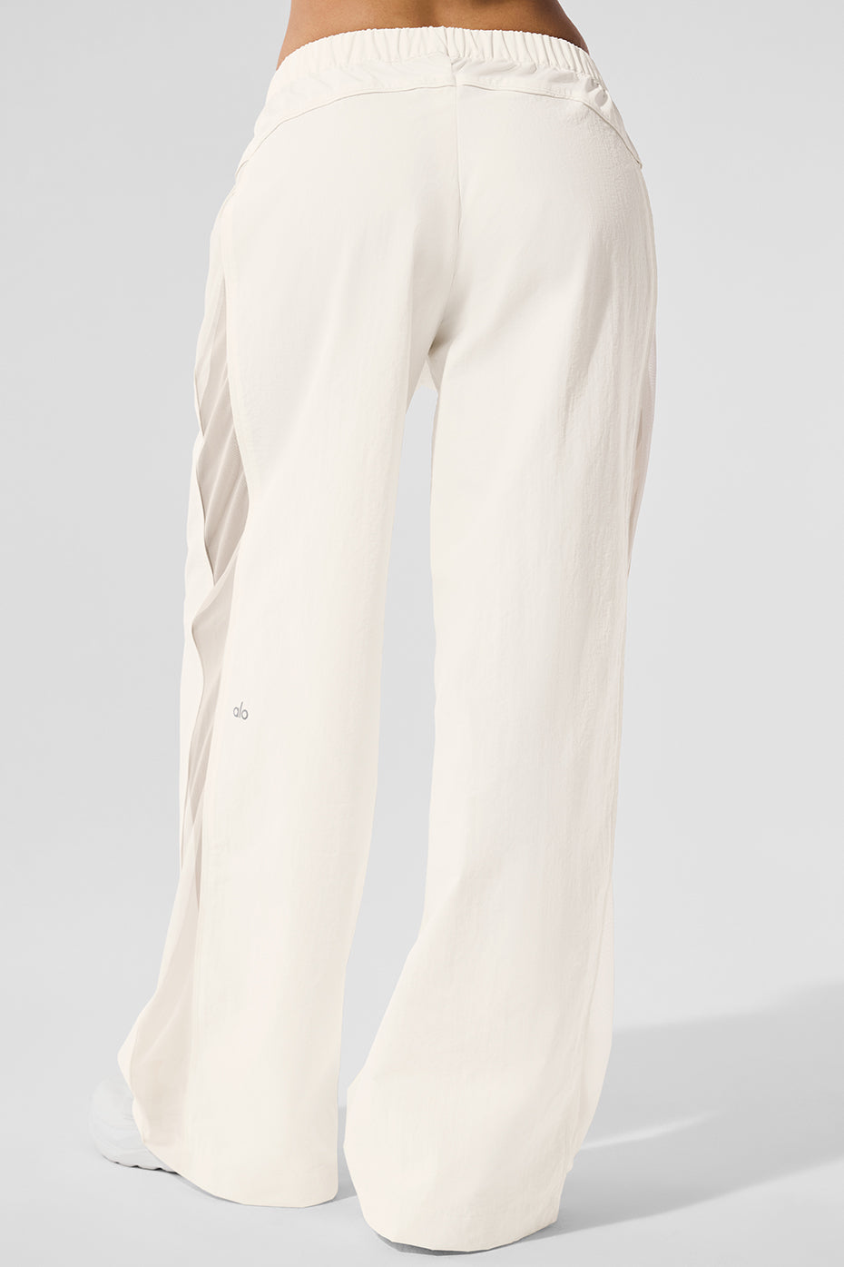 Pantalon de survêtement large taille haute Origin - Ivoire