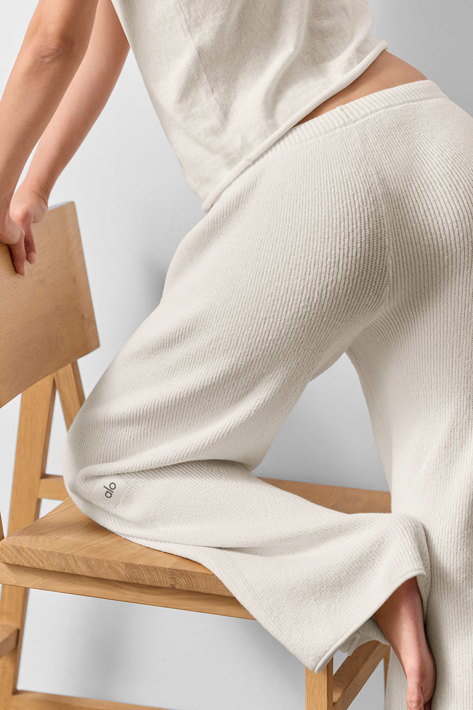 Pantalon Supernatural en maille - Ivoire