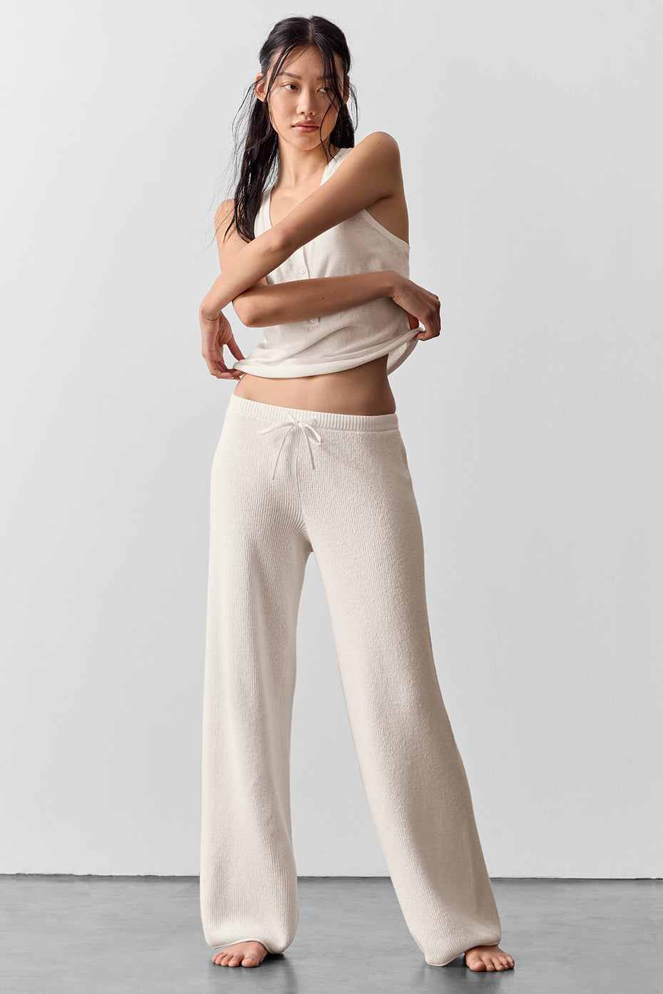 Pantalon Supernatural en maille - Ivoire