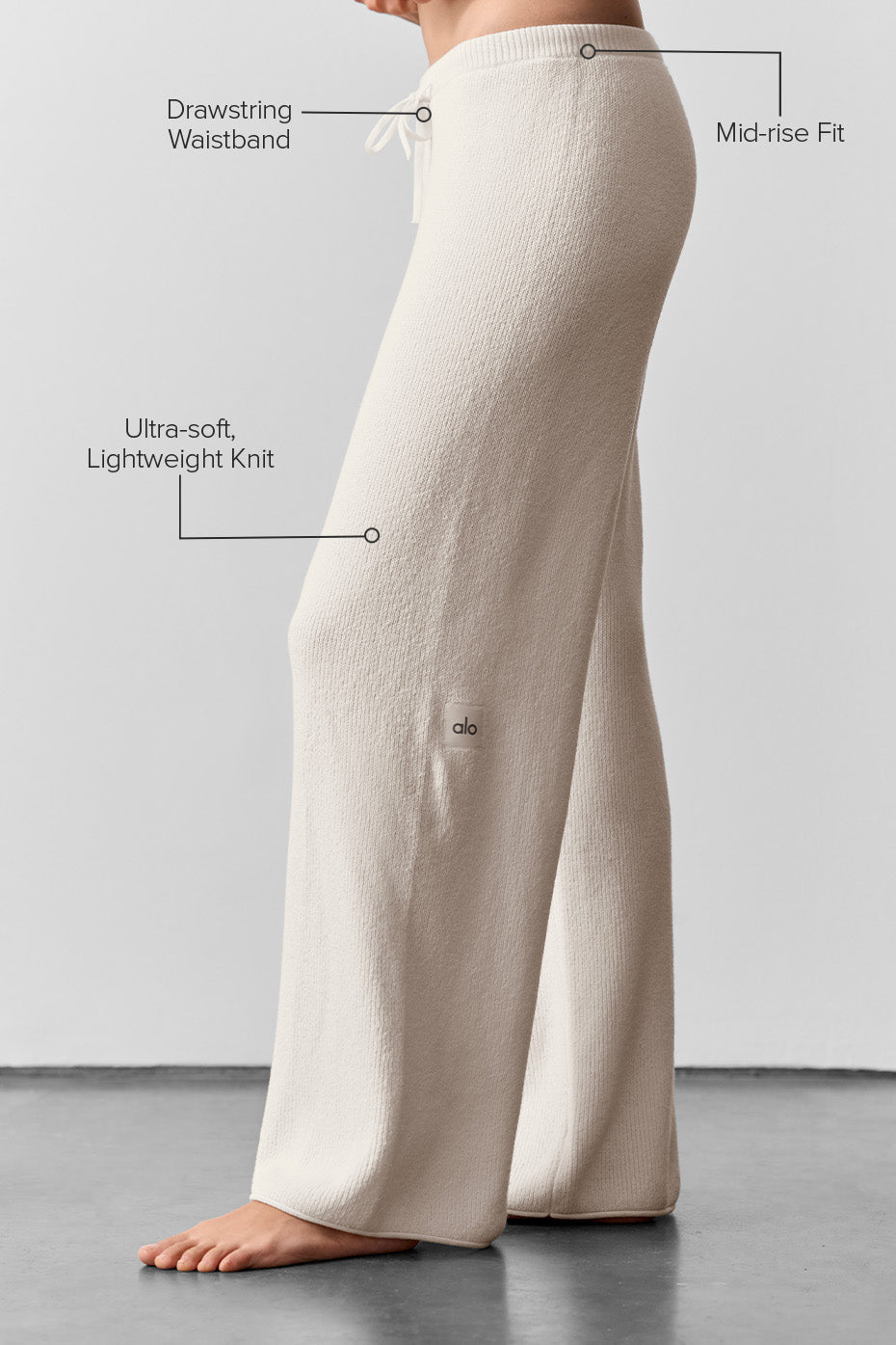 Pantalon Supernatural en maille - Ivoire